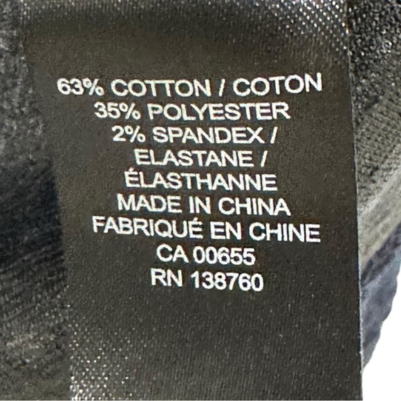 293 - RW & CO NAVY TOP 63% COTTON - Picture 11 of 14